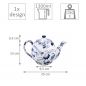 Preview: TDS, Teapot, Flora Japonica, 1,3 Ltr., Item No. 16729