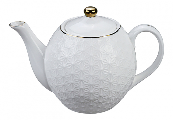 TDS, Teapot, Nippon White, 0,6 Ltr., Item No.16968