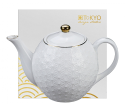 TDS, Teapot, Nippon White, 1,30 Ltr., Item No. 16967